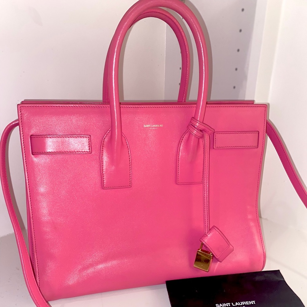 💗 Pink Saint Laurent Sac De Jour !